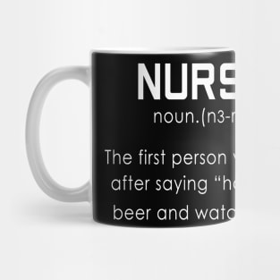 Nurse Noun Funny Nurse Mug